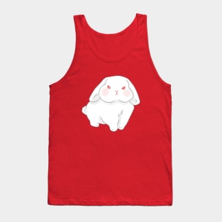 Angry Chubby Rew Holland Lop Rabbit | Bunniesmee Tank Top